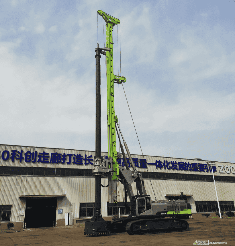 专注硬岩深桩！中联重科旋挖钻机新品上市