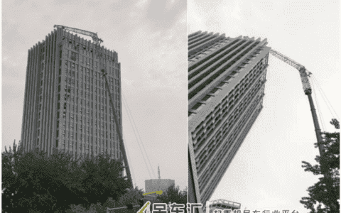 百米高空“跳华尔兹”中联重科400吨全地面起重机上演神级施工