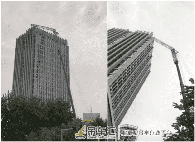 百米高空“跳华尔兹”中联重科400吨全地面起重机上演神级施工