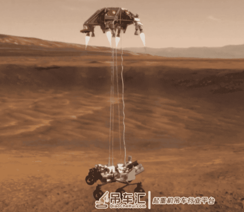 着陆火星惊悚七分钟,自从用了天空起重机,探测器存活提高至100%
