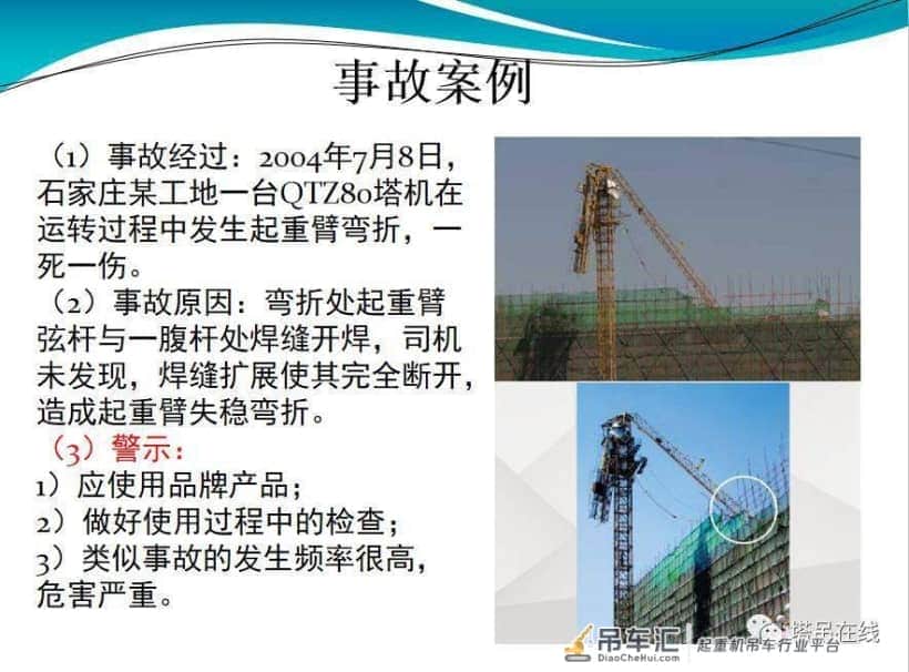 塔式起重机安全管理图文PPT
