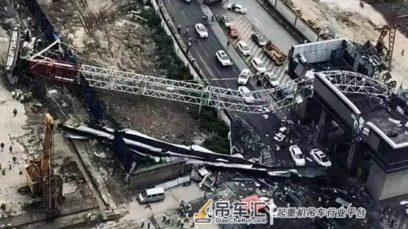 8死1伤!2地塔吊倒塌!