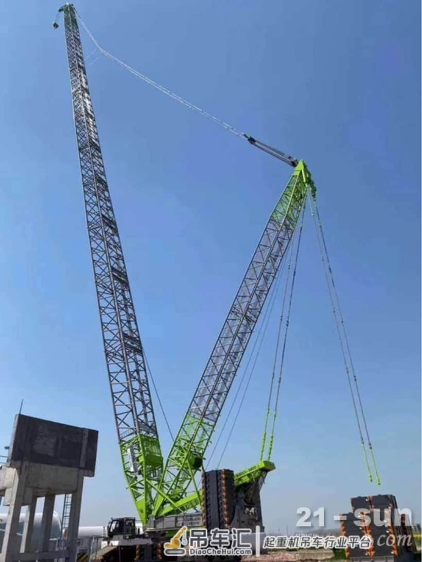 “风电王者”中联重科ZCC9800W履带吊敲开欧洲大门