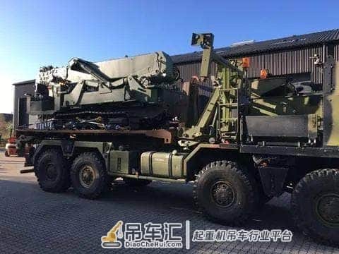 12台古河UNIC微型起重机 成功交付丹麦军方