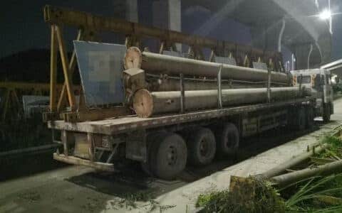 工地施工器材无人看管，珠海4男子凌晨盗走数十吨龙门吊组件