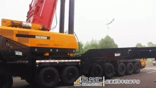 工程兵器库|三一最霸道全地面起重机——“SAC6000”