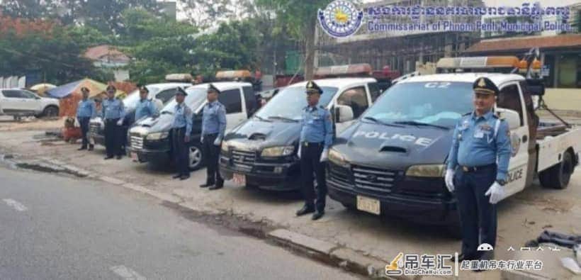金边市警察局长:吊车已备好,你敢违停我就敢拖走