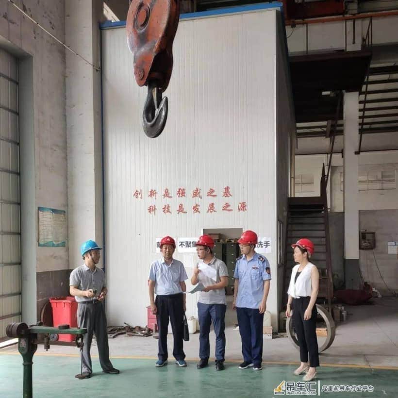 分局工作动态 | 开发区分局开展起重机械等特种设备安全大检查