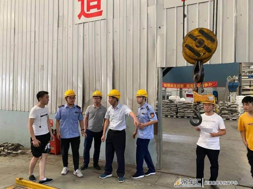 分局工作动态 | 开发区分局开展起重机械等特种设备安全大检查
