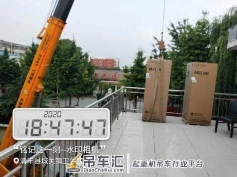 中大件物流的“扛把子”国美吊车送货到家服务“技惊四座”