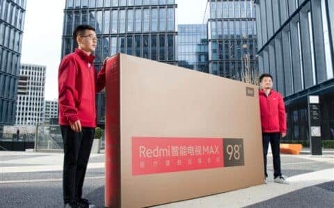 98寸的红米电视再次预售，家住15楼吊装费7738元，网友：告辞