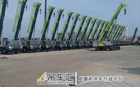 三大厂家满院子都是吊车，这么多现车，是不是还要降？