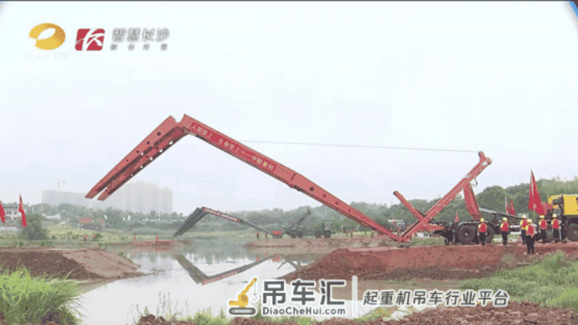 战波斗浪！中联重科高端装备“湘江点兵”