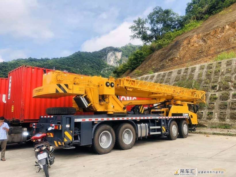 越南:轰动一时的中国徐工QY 50K吊车!