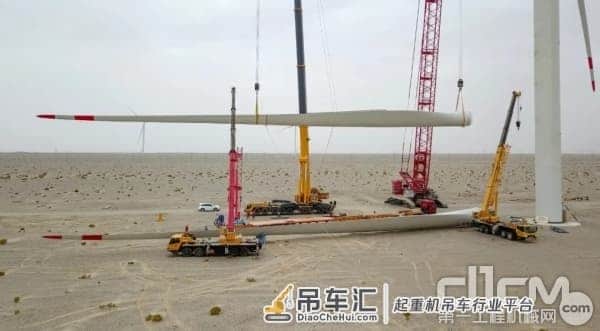 「追风者」活跃在各地风电场，这些吊装利器有点忙