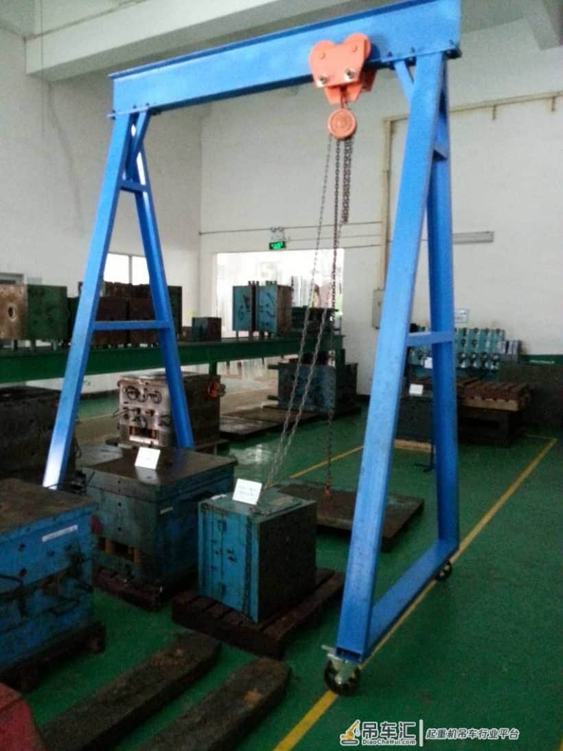 轻型龙门吊架_小型龙门吊车_移动龙门吊机规格型号