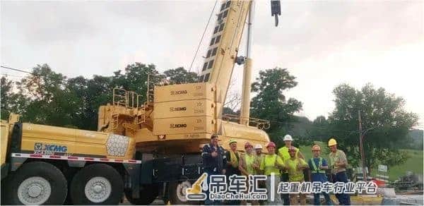 徐工出口XCA300U,国产7节300吨的排面