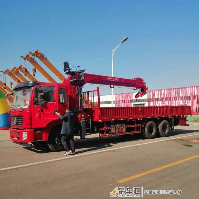 东风天龙12-16吨随车吊-陕汽德龙12-16吨随车吊总质量31000KG