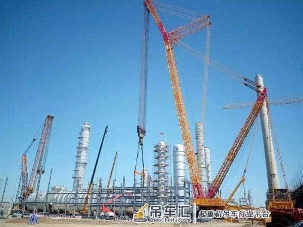「精密我不行,重型你不行」国产XGC88000超重型起重机