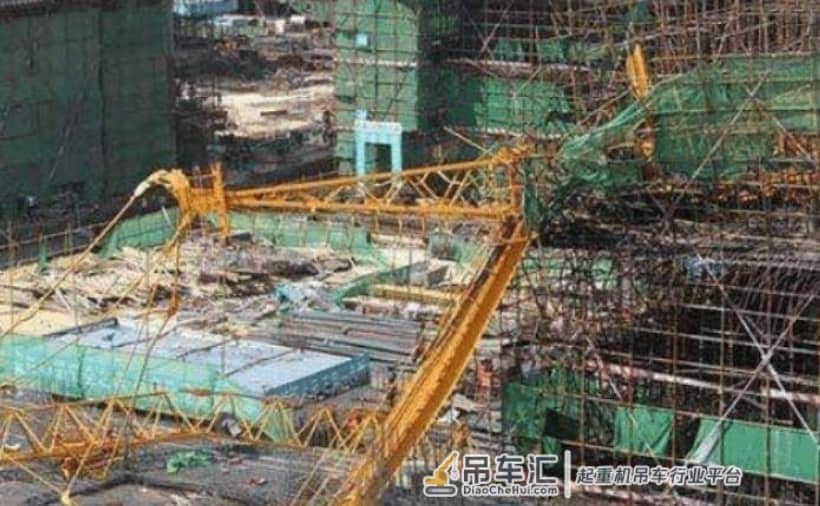 官方通报:安徽一建筑工地塔吊倒塌致5人身亡