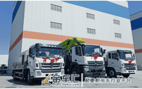 专业之选！中联重科新款泵车、车载泵交付天津客户