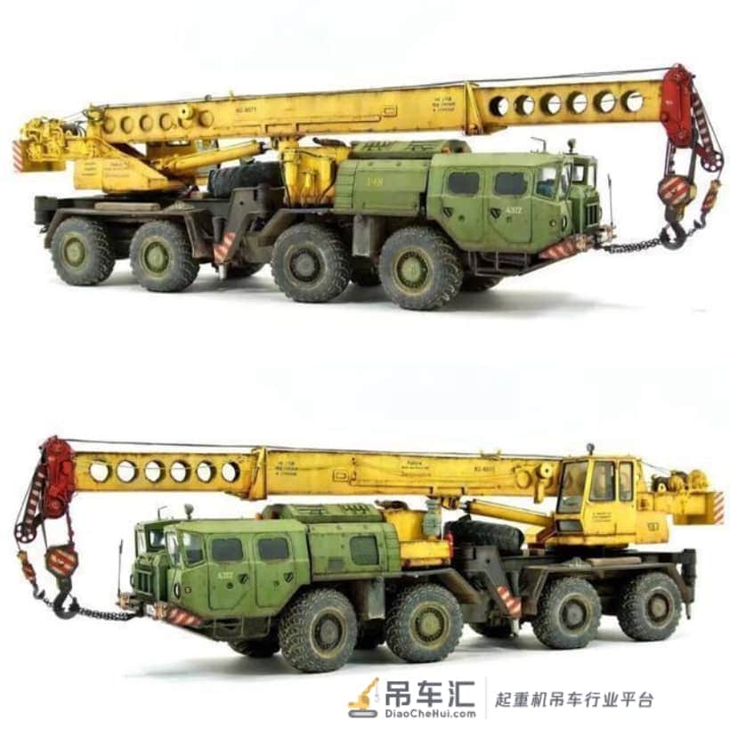 世界军用拖车系列八四:是导弹拖车?是吊车?不!是飞毛腿牌吊车