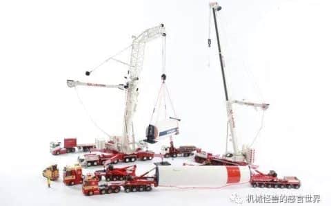 全地面之王再临！利勃海尔 LTM11200 风电吊装场景