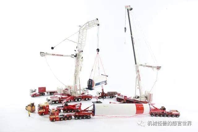 全地面之王再临！利勃海尔 LTM11200 风电吊装场景