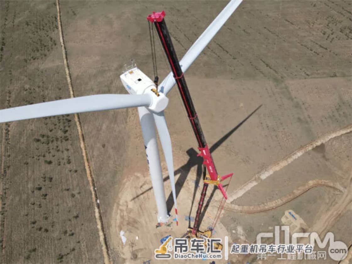 三一SSC1020T起重机助力青海-河南特高压“电力天路”