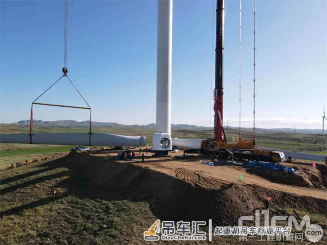 三一SSC1020T起重机助力青海-河南特高压“电力天路”