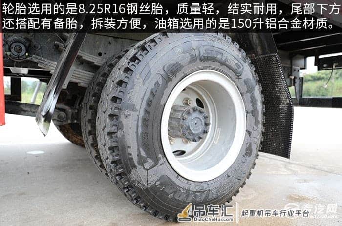 结实耐用 大运新奥普力国六石煤5吨直臂随车吊评测之综测篇