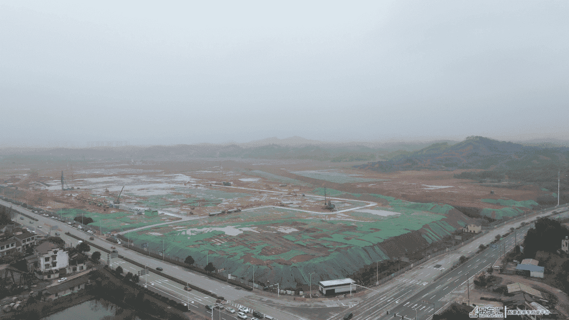 中联重科“未来之城”建设正酣 首开园区厂房初见雏形