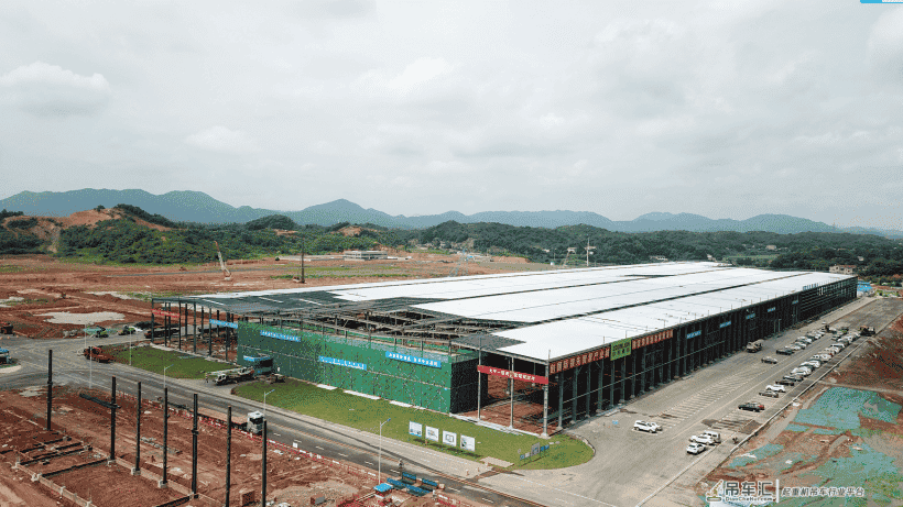 中联重科“未来之城”建设正酣 首开园区厂房初见雏形