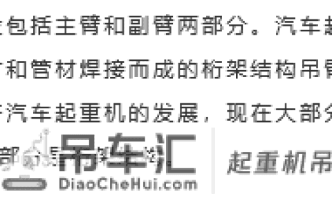 「柳工吊装大讲堂」汽车起重机吊臂伸缩原理