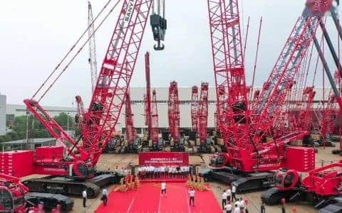 国营第一的选择：三一履带起重机交付“中石化起运吊装公司”