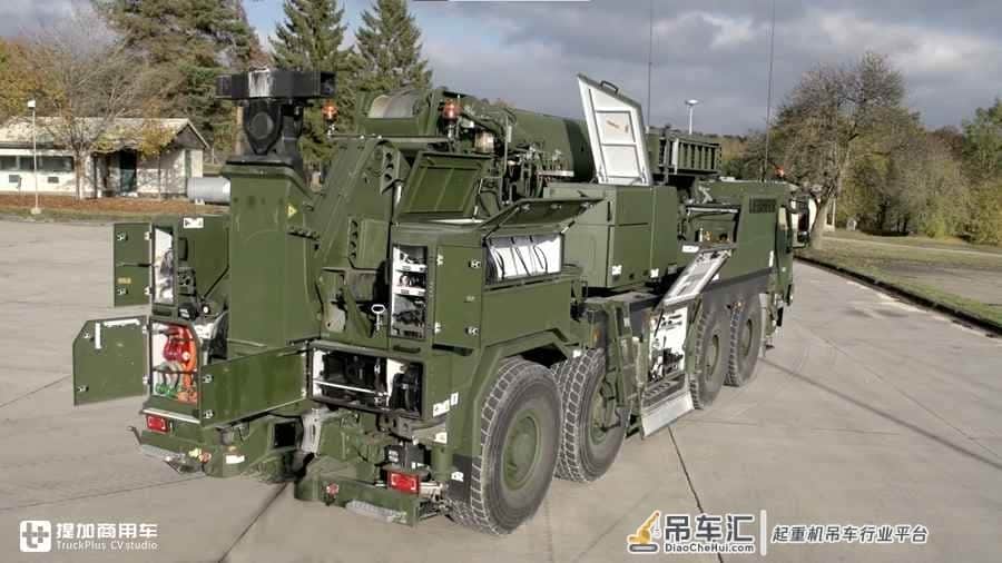 德国陆军的新锐坐骑,利勃海尔G-BKF装甲救援起重机的那些事