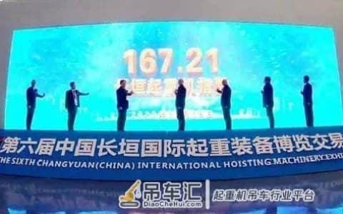 “长垣起重机指数”是啥？167.21这个数据代表着什么?