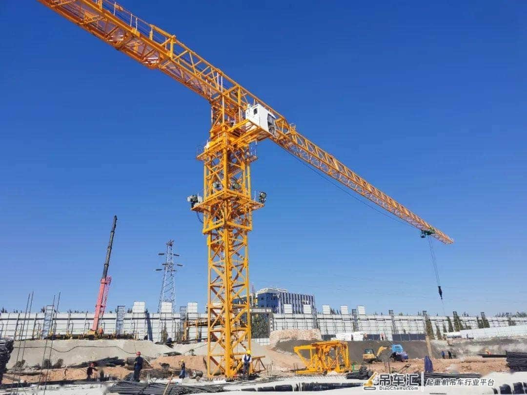 超燃！山西建投工程机械公司大力士C7528P塔机助力新区项目建设