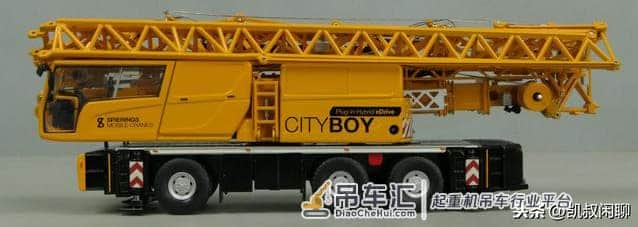 小男孩都能开的老吊-重型轮式塔吊混合动力起重机城市BOY