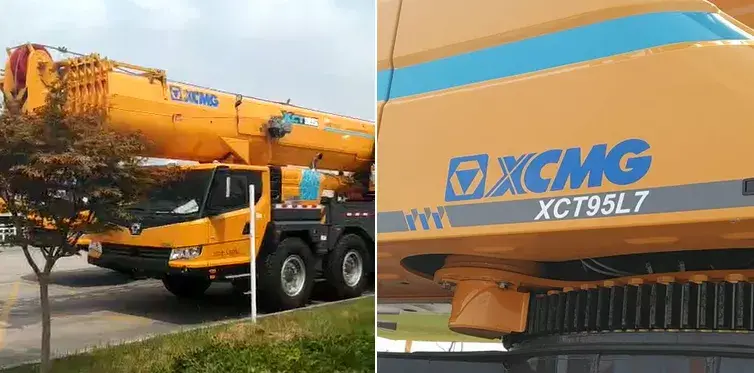 XCT95L7曝光!4桥95吨刷新性能表,厂家又来了“王炸”