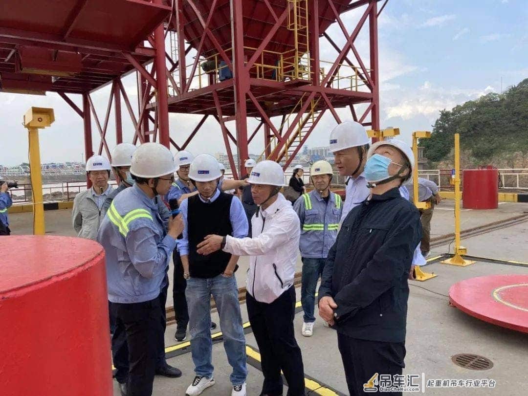 第十二届全国交通运输行业“浙江海港杯”起重装卸机械操作工职业技能大赛全国总决赛场地设备验收工作圆满完成