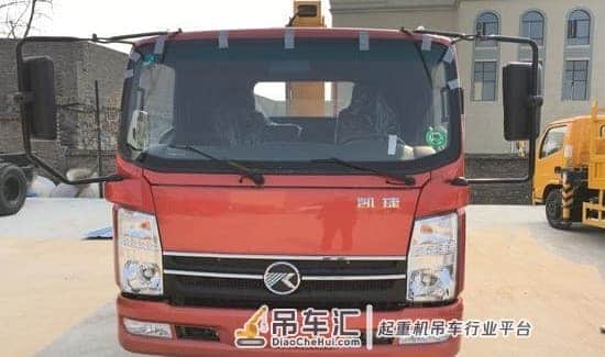 不超重的蓝牌随车吊，凯马凯捷3.5吨长兴随车吊，上牌无忧