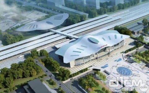 横跨12轨道，擎天巨擘三一SCC20000A履带吊首秀潍坊