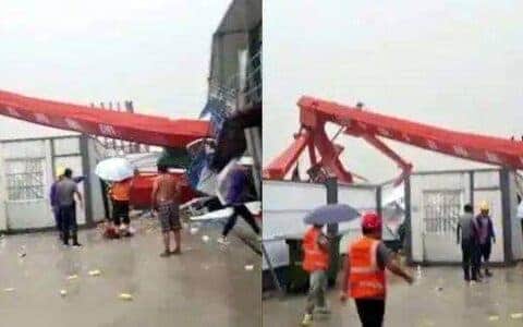 建筑周报丨深圳一施工工地龙门吊倒塌；中建二局签约85亿海外超大单