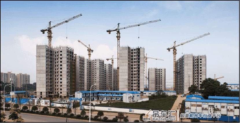 预制PC构件装配式住宅吊装的塔吊介绍