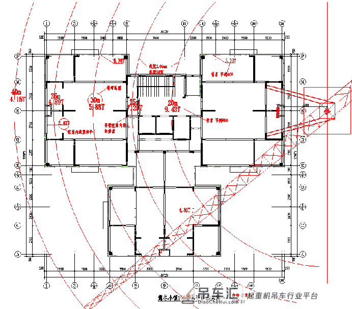 预制PC构件装配式住宅吊装的塔吊介绍