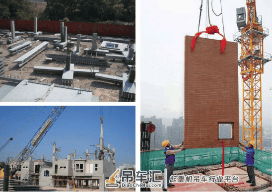 预制PC构件装配式住宅吊装的塔吊介绍