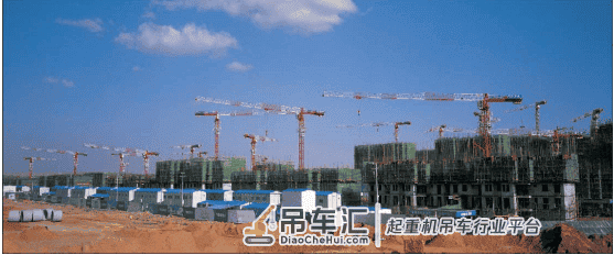 预制PC构件装配式住宅吊装的塔吊介绍