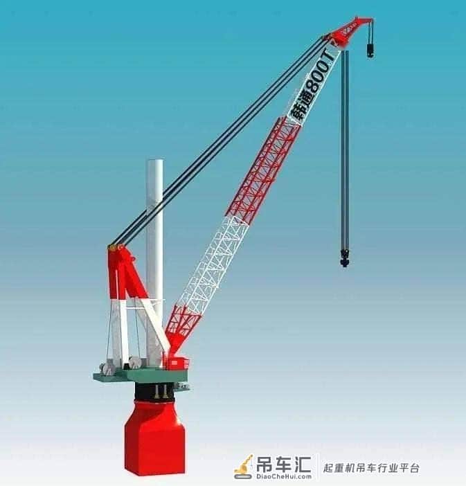 港机 | 振华重工与江苏韩通集团签订800吨绕桩式全回转起重机项目合同