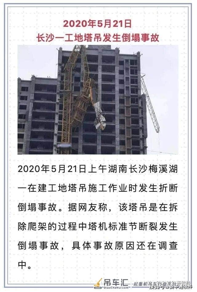 惨剧!短短10天6起塔吊事故 | 我们负责建设世界,谁来负责我们的安全?